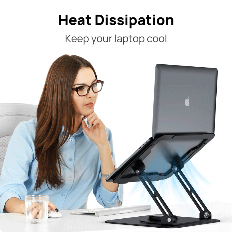 360 ° Cikk forgó laptop állvány