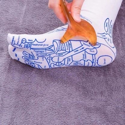 Acheter 2 Économisez 10%🔥Acheter 3 Économisez 15%🔥Chaussettes de graphique de réflexologie