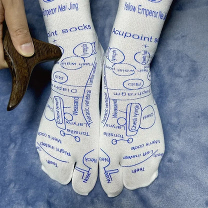 Acheter 2 Économisez 10%🔥Acheter 3 Économisez 15%🔥Chaussettes de graphique de réflexologie