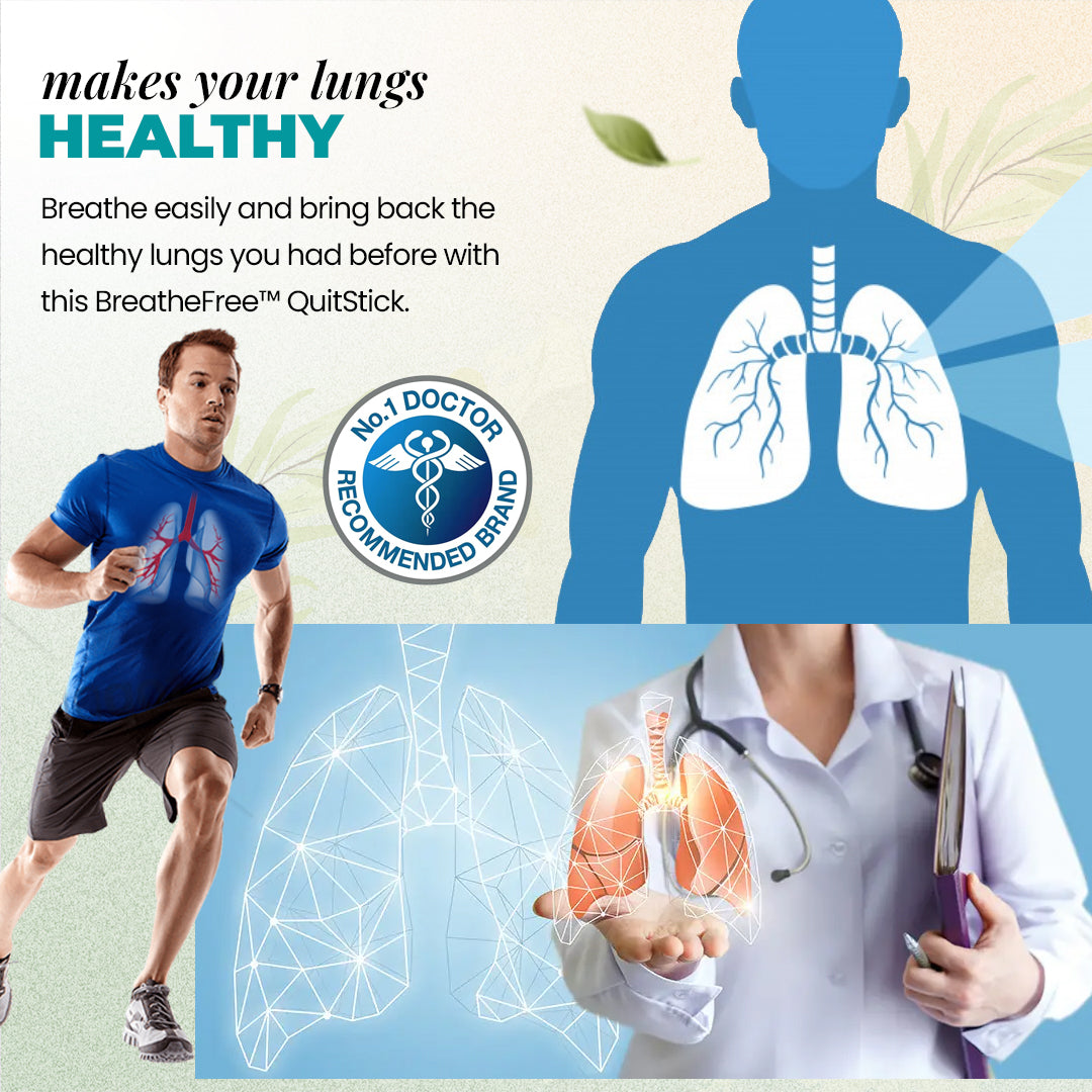 Breathefree ™ quitstick